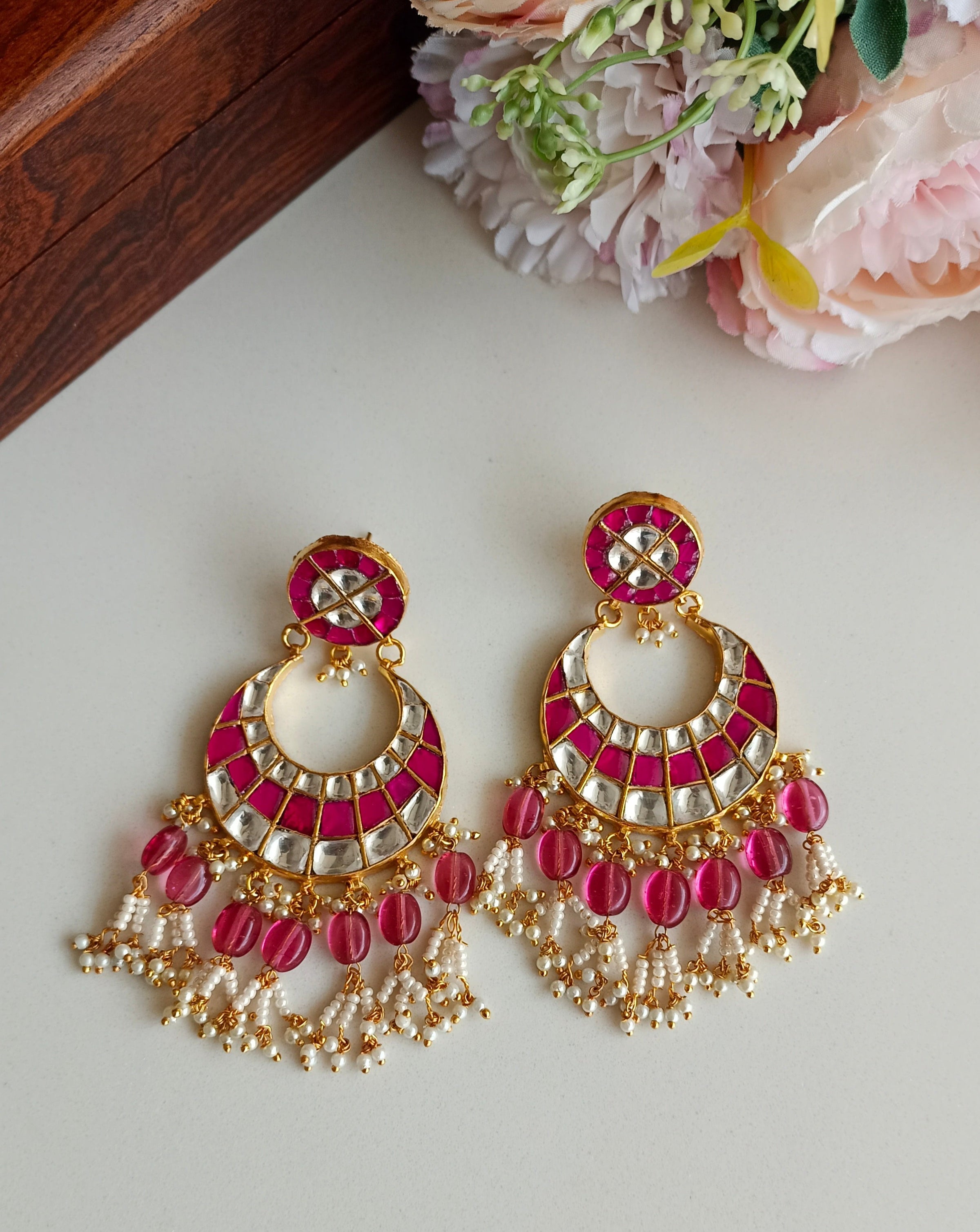 Artificial Jewellery In Pink Colour 2024 | favors.com